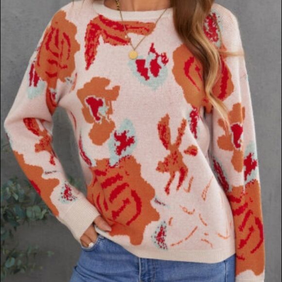New Floral Sweater  - Picture 9 of 10